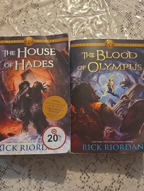 The Heroes Of Olympus Books 4 And 5 - The House Of Hades & The Blood Of Olympus